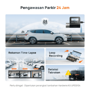 70mai Dash Cam A510 Set GPS Sony Starvis 2 4G Live Control HDR Front 1944P Rear 1080P