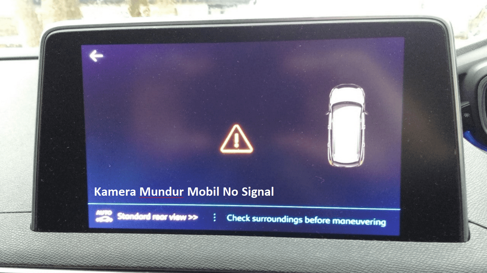 Read more about the article Penyebab Kamera Mundur Mobil No Signal / Tidak Ada Sinyal
