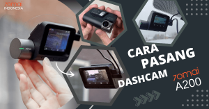 cara pasang dashcam 70mai a200