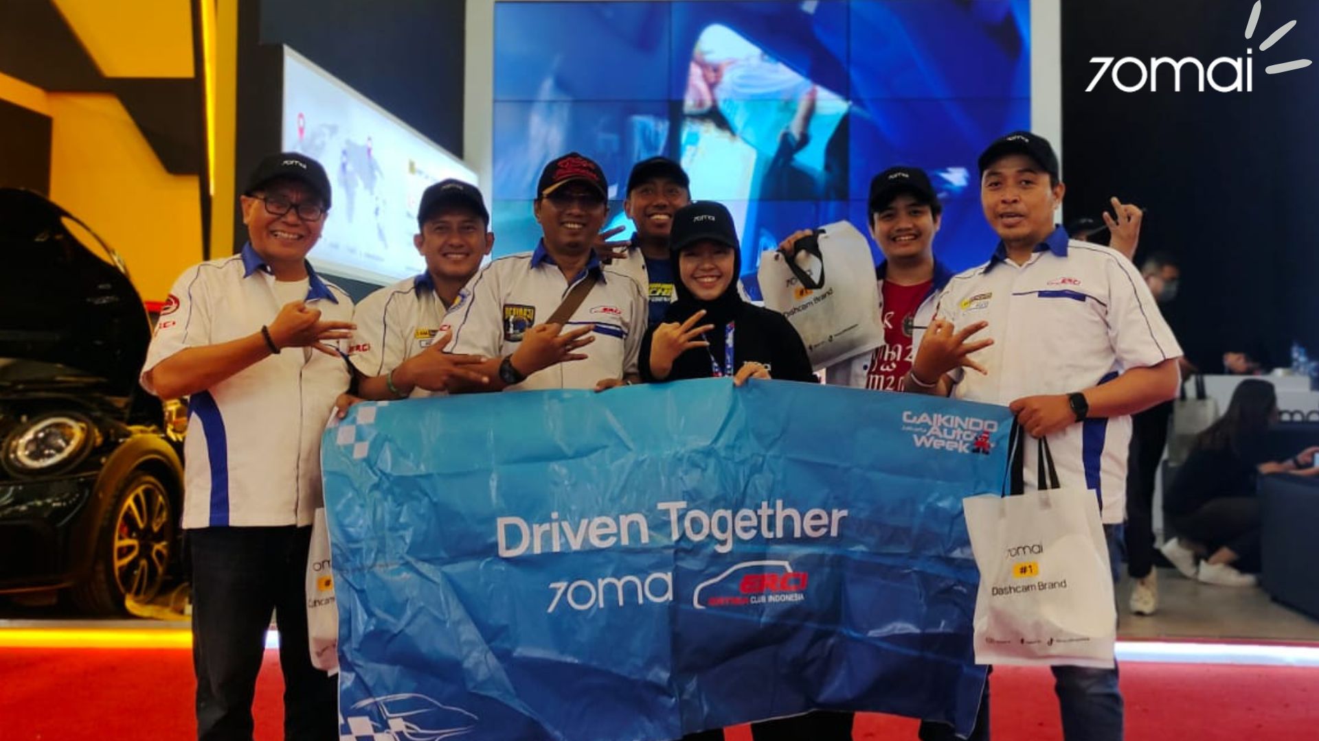 Read more about the article 70mai Bersama Ertiga Club Indonesia (ERCI) Dukung Keselamatan Komunitas Dengan Dashcam di Acara GJAW 2024