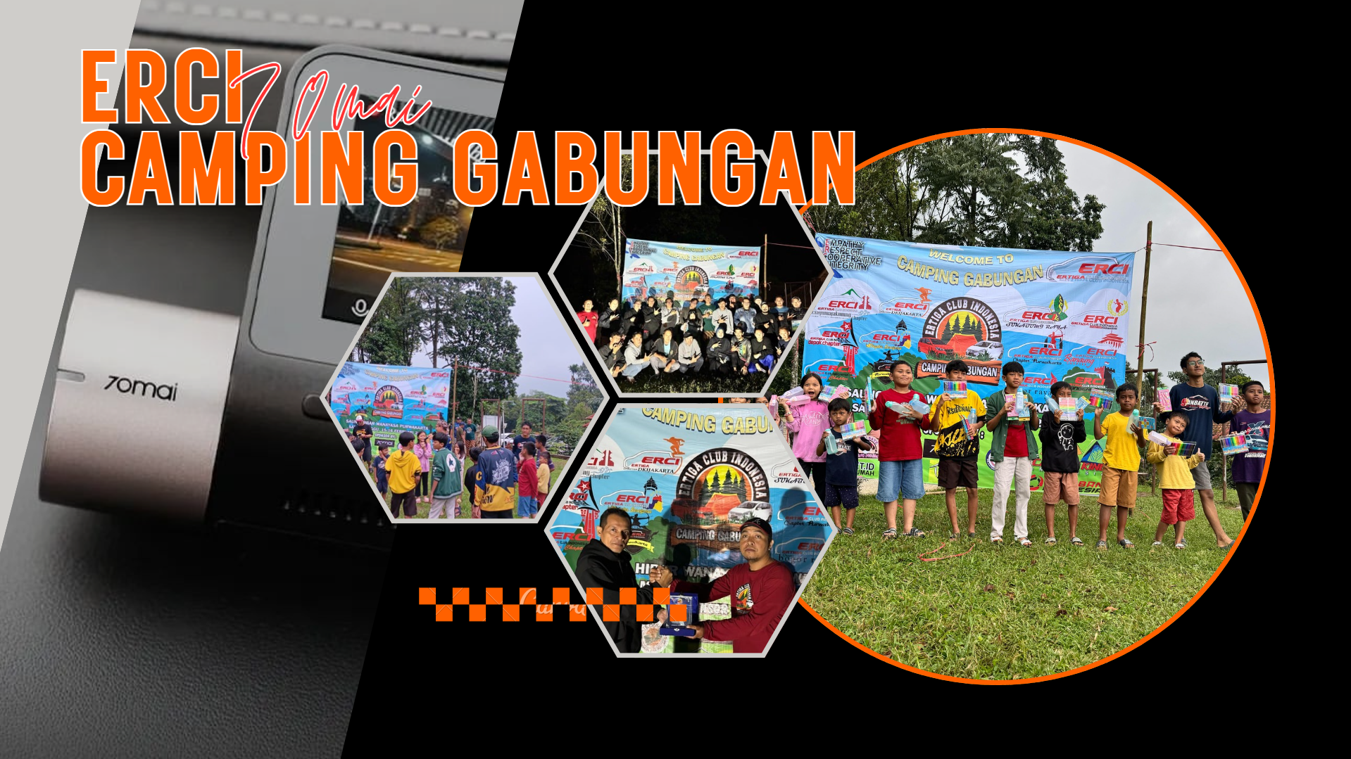 You are currently viewing Keseruan 70mai Bersama ERCI di Camping Gabungan Semarakan Rasa Hangat Kekeluagaan