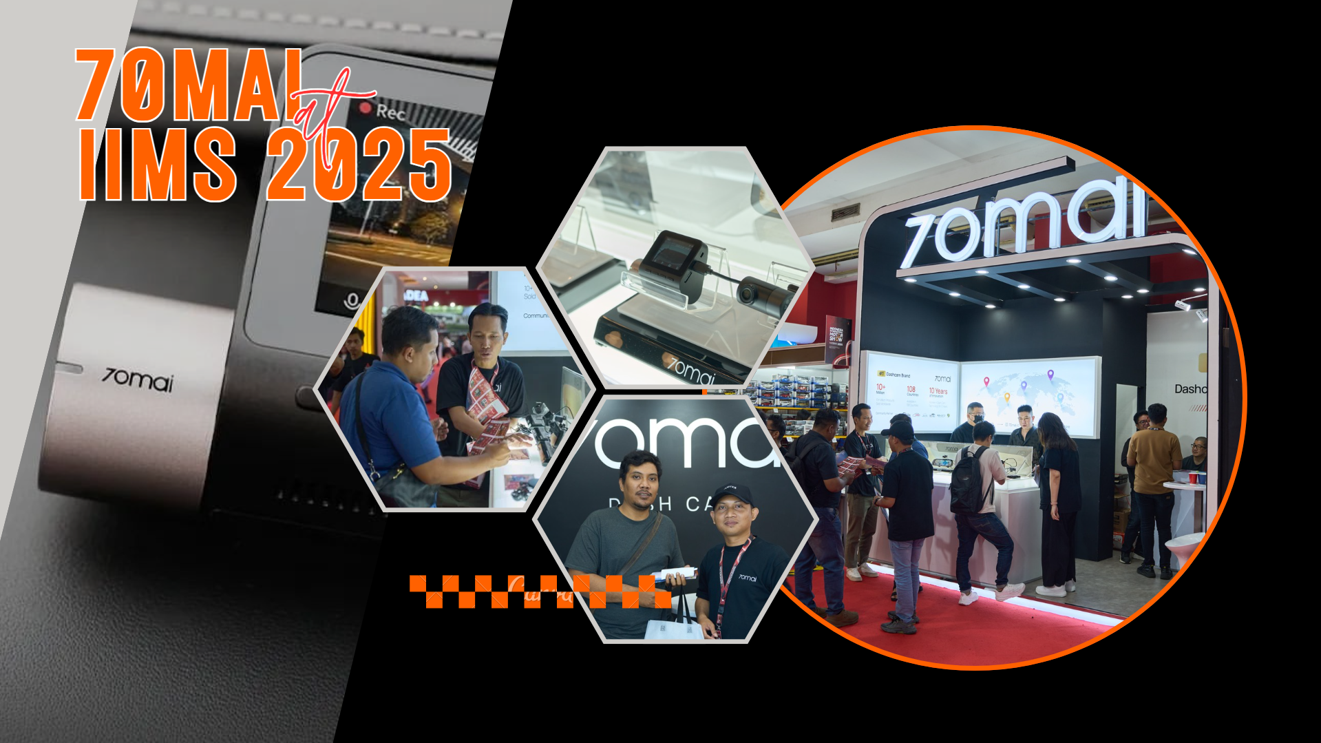 You are currently viewing 70mai Sukses Berpartisipasi di Indonesia International Motor Show (IIMS) 2025