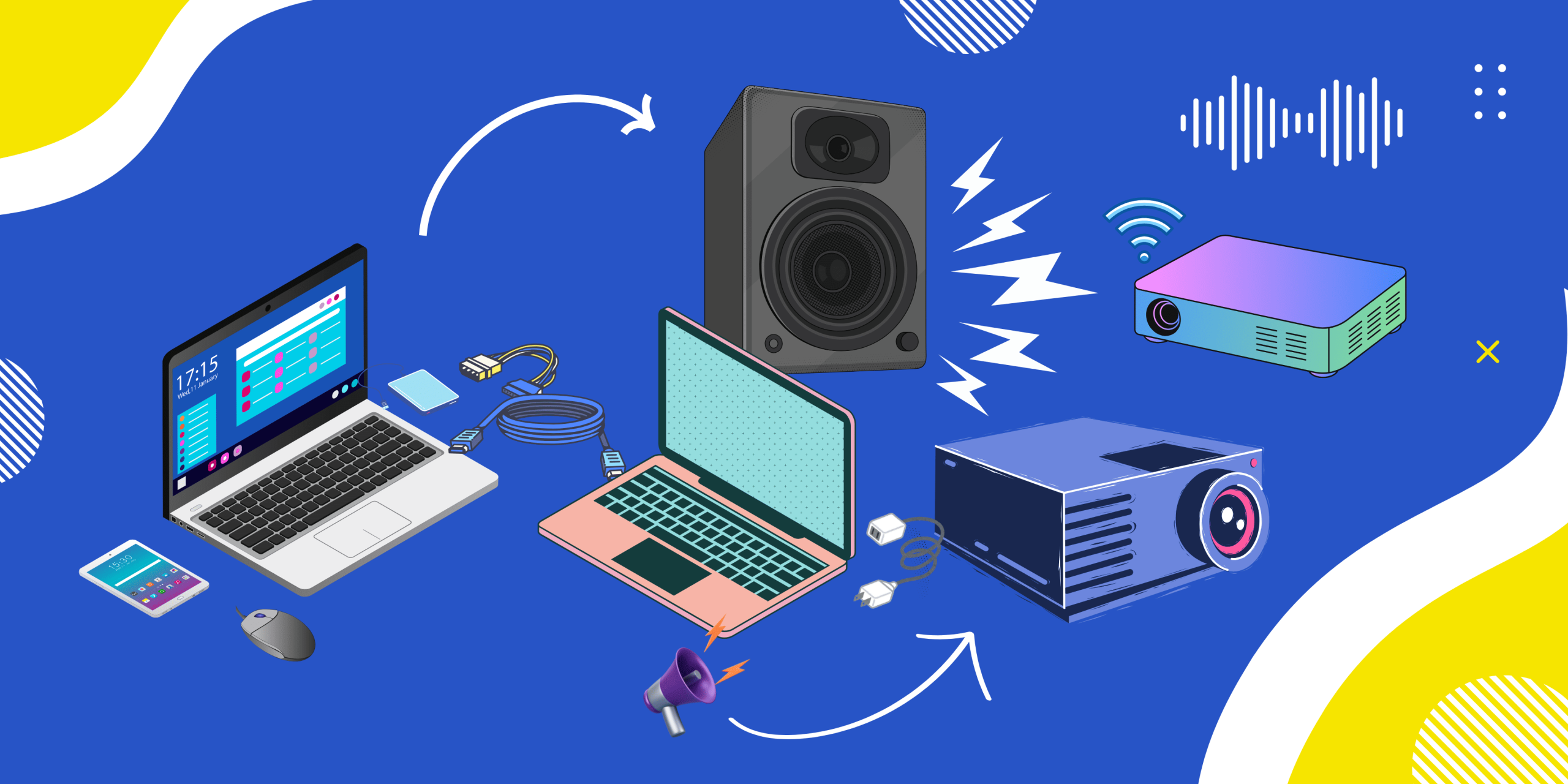 Cara Menyambungkan Audio Laptop ke Proyektor