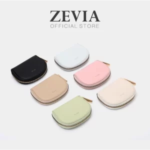 Dompet Kartu Wanita Kecil Setengah Bulat – ZEVIA Wallet