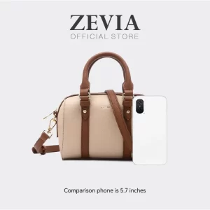 Tas Selempang Bahu Wanita Kekinian ZEVIA Zyre Tas Bowling Tas Bepergian Berkapasitas Besar