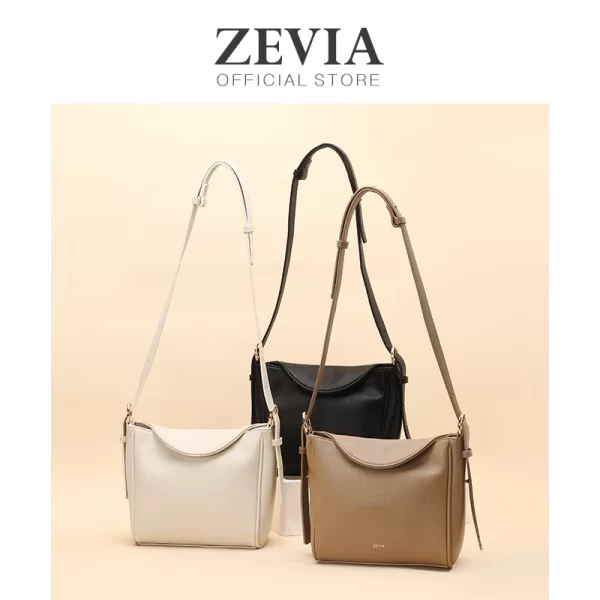 Tas Selempang Wanita Kekinian Sling Bag 2 in 1 - ZEVIA Malika Bag - Image 8