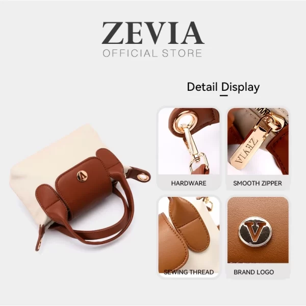 Tas Selempang Wanita Mini Bag - ZEVIA Zahra Bag - Image 4
