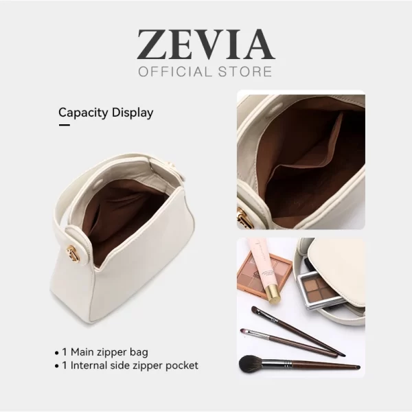 Tas Selempang Wanita Simple Elegan Remaja - ZEVIA Caia Bag - Image 3