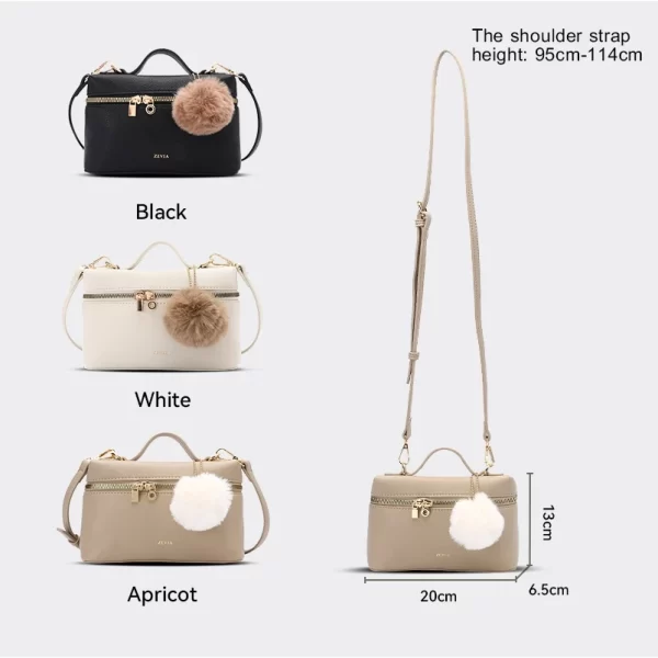 Tas Wanita Slingbag Tas Underarm Bag Shoulder Bag - ZEVIA Nooré Bag 3 in 1 - Image 3