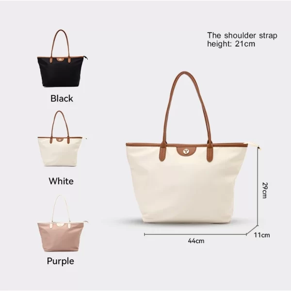 Tas Tote Bag Kerja Wanita ukuran Besar - ZEVIA Aaliyah Bag - Image 3