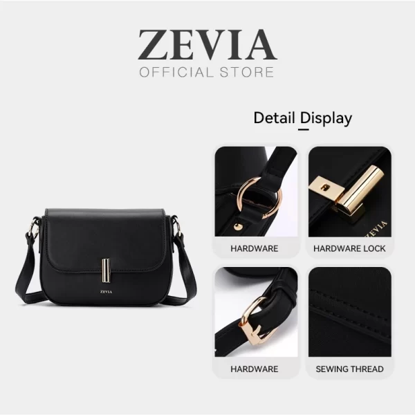 Tas Bahu Wanita Shoulder Bag - ZEVIA Avya Bag - Image 3