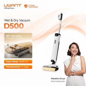UWANT D500 17Kpa Powerful Wet Dry Cordless Vacuum Cleaner and Floor Washer Scrubber – D500