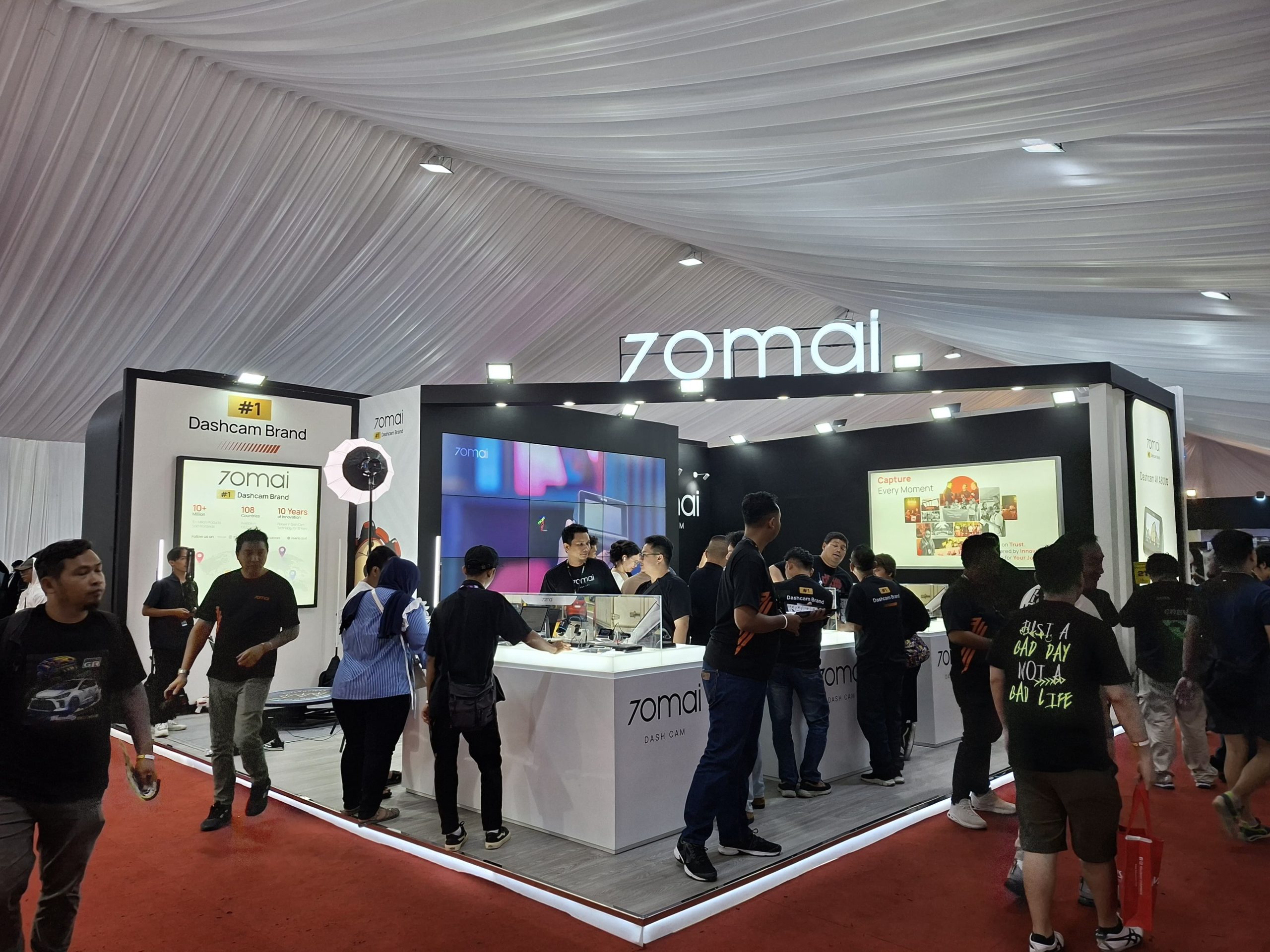 Read more about the article GIIAS 2025: Antusiasme Pengunjung, Aktivitas Interaktif, Hingga Peluncuran Produk Terbaru Semarakkan Kemeriahan Dashcam 70mai