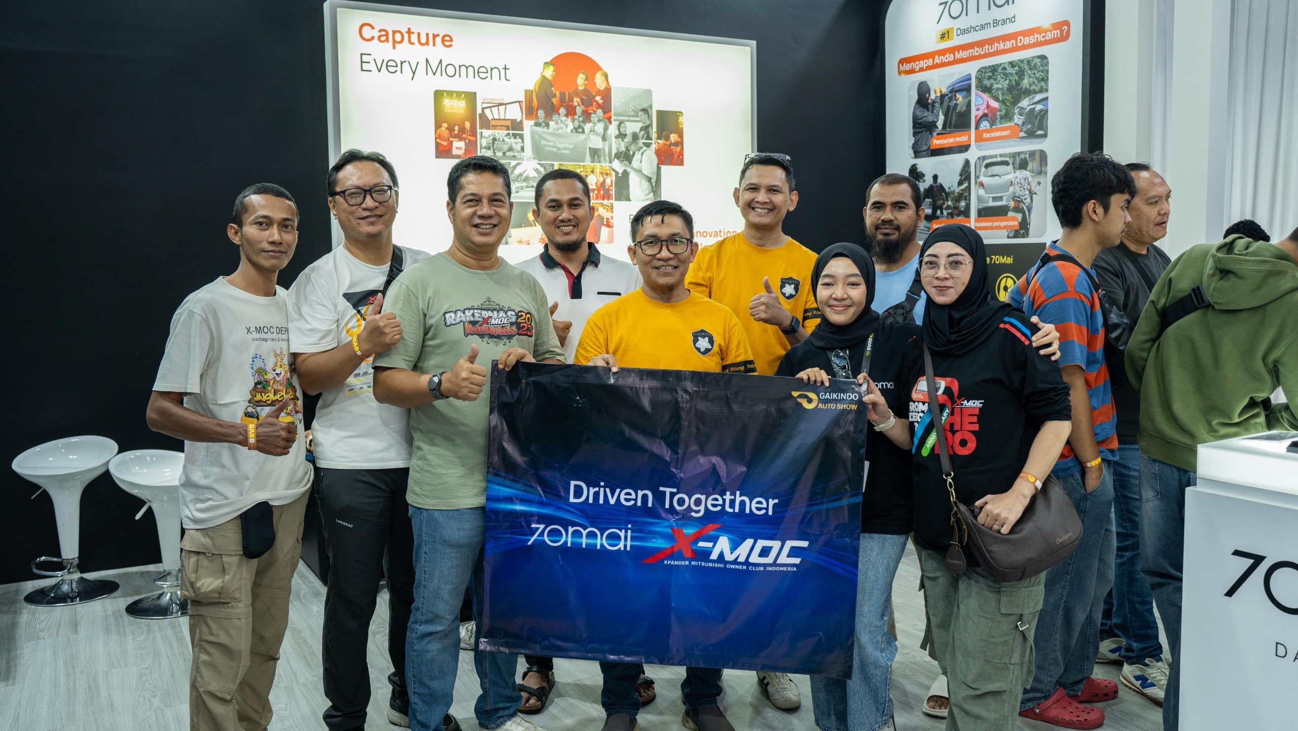 Read more about the article Semakin Meriah di GIIAS 2025, Komunitas X-Pander Mitsubishi Owner Club (XMOC) Ngobrol Seru bareng 70mai