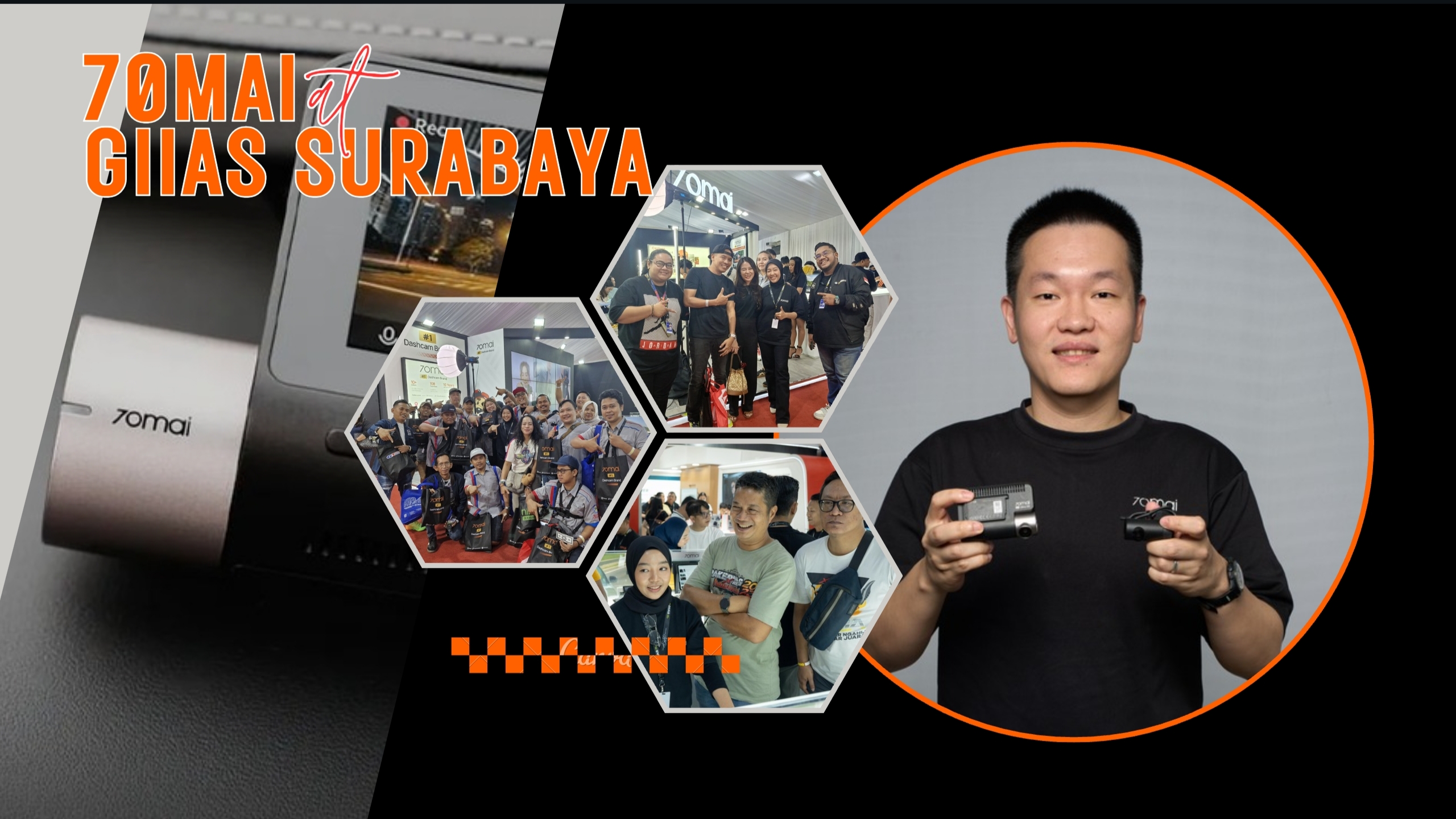 You are currently viewing Semarakan GIIAS Surabaya, 70mai Hadir Bawakan Beragam Promo Menarik Hingga Instalasi Eksklusif Gratis Terbatas