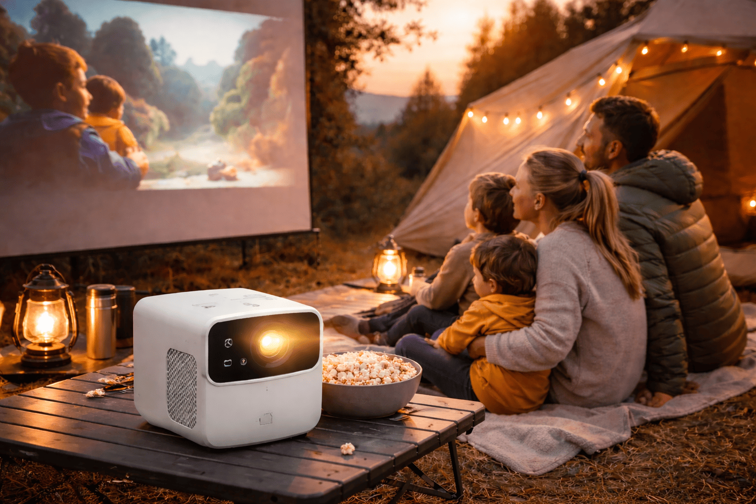 Read more about the article Rekomendasi Projector Portable untuk Camping: Pilihan Terbaik Bikin Malam di Alam Lebih Seru